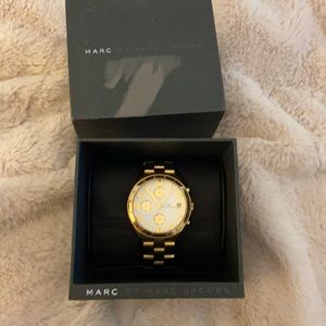 Gold Marc Jacobs Watch